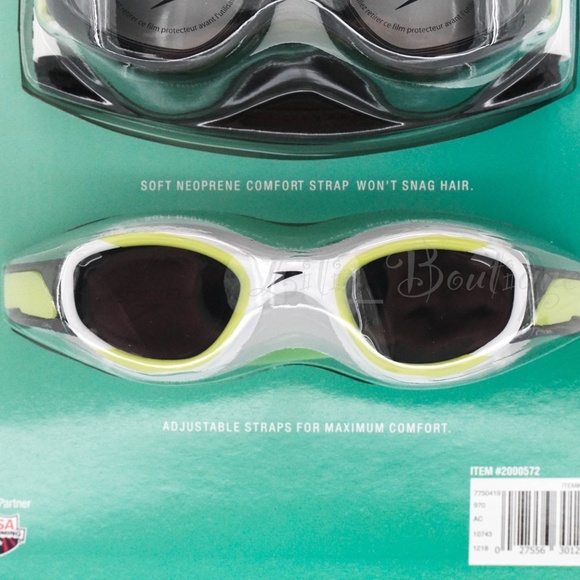 Speedo Junior (Age 6-14) Adjustable Swim Goggles 3 Pack Anti-Fog UV Protect NIB - Picture 6 of 7
